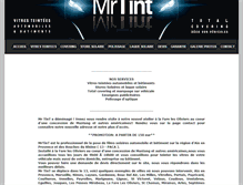 Tablet Screenshot of mister-tint.com